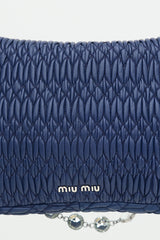 Miu Miu Leather Matelassé Flap Bag