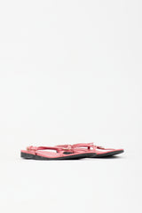 Miu Miu Leather Slingback Sandal