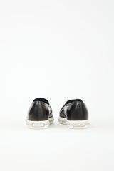 Miu Miu Leather Slip On Sneaker