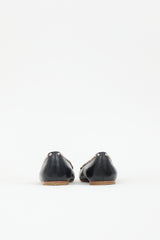Miu Miu Leather Studded Ballet Flat