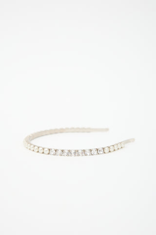 Miu Miu Metal Embellished Headband
