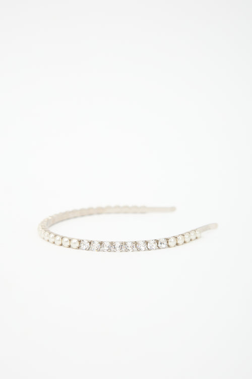 Miu Miu Metal Embellished Headband