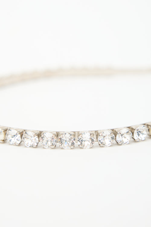 Miu Miu Metal Embellished Headband