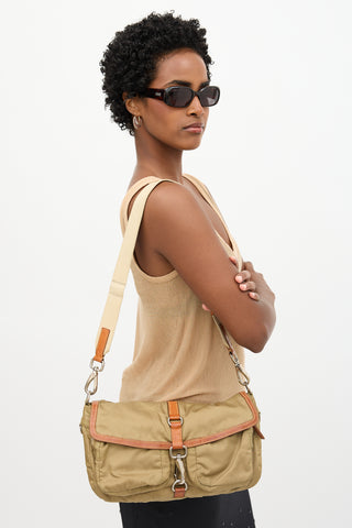 Miu Miu Nylon Shoulder Bag