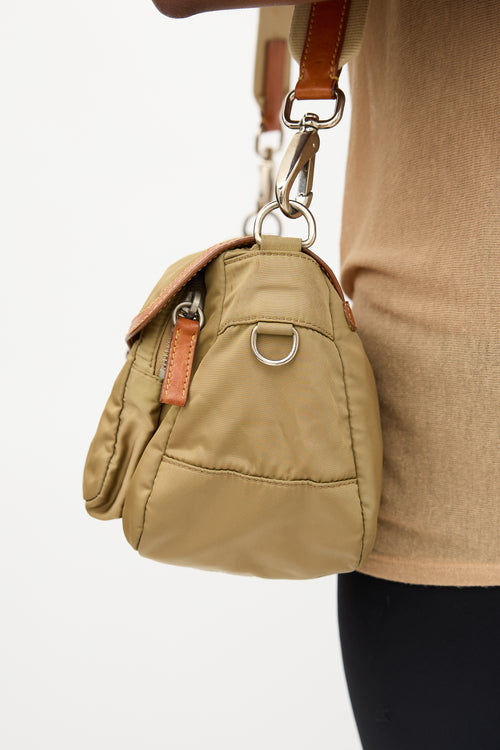 Miu Miu Nylon Shoulder Bag