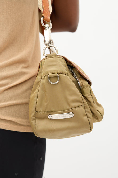 Miu Miu Nylon Shoulder Bag