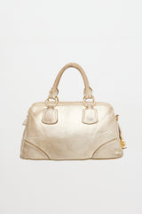 Miu Miu Padded Metallic Leather Bag