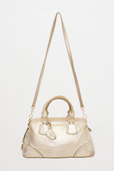 Miu Miu Padded Metallic Leather Bag