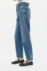 Miu Miu Paper Bag Logo Jeans