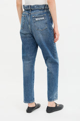 Miu Miu Paper Bag Logo Jeans