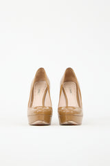 Miu Miu Patent Leather Platform Pump