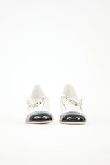 Miu Miu Patent Embellished Pump