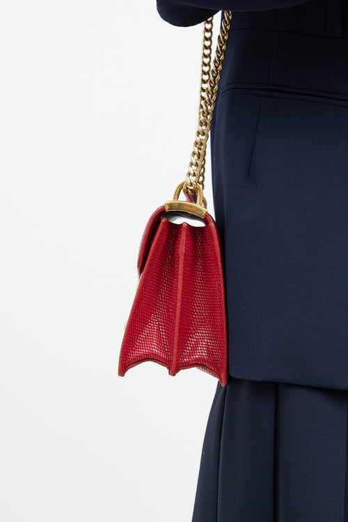 Miu Miu Pink & Red Flap Chain Bag