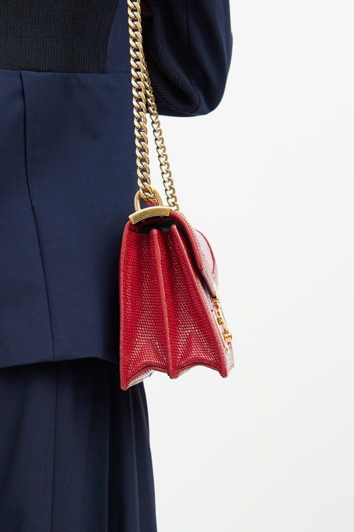 Miu Miu Pink & Red Flap Chain Bag