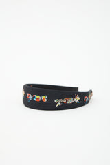 Miu Miu Printed Logo Headband
