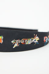Miu Miu Printed Logo Headband