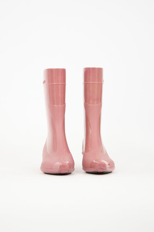 Miu Miu Rubber Wellington Boot