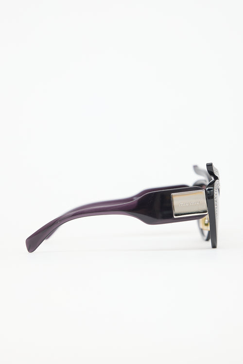Miu Miu SMU04T Tapered Sunglasses