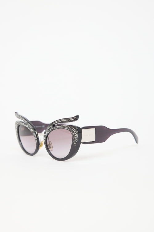 Miu Miu SMU04T Tapered Sunglasses