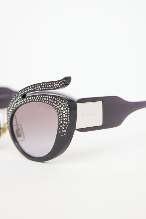 Miu Miu SMU04T Tapered Sunglasses