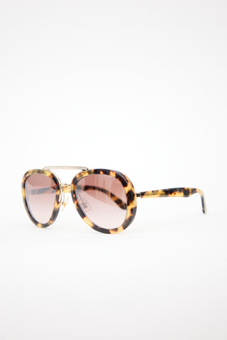Miu Miu SMU05V Aviator Sunglasses