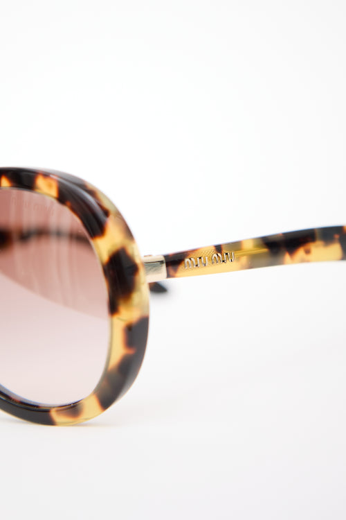 Miu Miu SMU05V Aviator Sunglasses