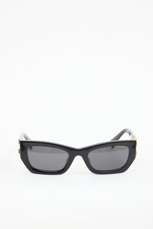 Miu Miu SMU09W Geometric Tapered Sunglasses