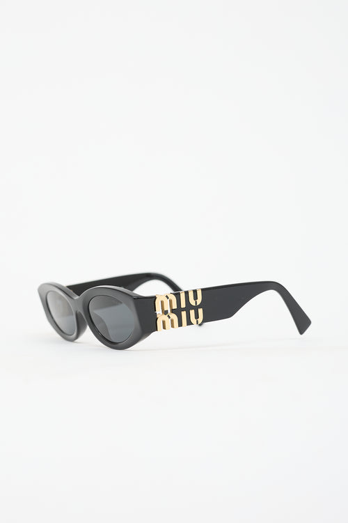 Miu Miu SMU11W Logo Sunglasses