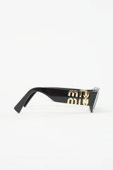 Miu Miu SMU11W Logo Sunglasses