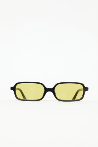 Miu Miu SMU11Z Logo Rectangle Sunglasses