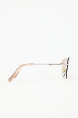 Miu Miu SMU57U Scalloped Sunglasses