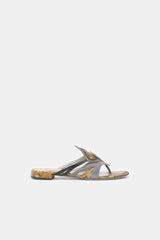 Miu Miu SS 2008 Leather & Suede Sandal