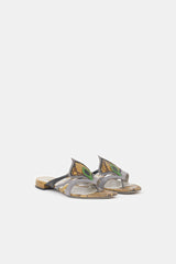 Miu Miu SS 2008 Leather & Suede Sandal