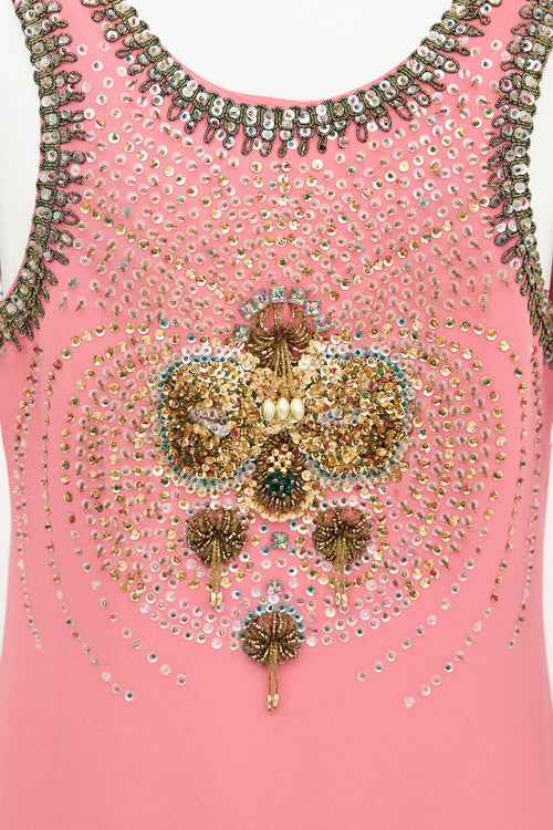 Miu Miu SS 2004 Embellished Shift Dress