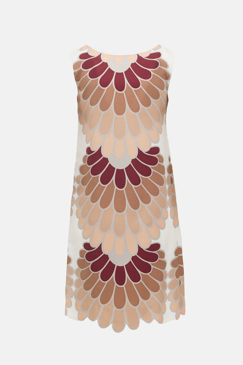 Miu Miu SS 2005 Silk Floral Shift Dress