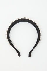 Miu Miu Satin Embellished Headband