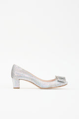 Miu Miu Sequin Bow Pump