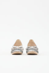 Miu Miu Sequin Bow Pump