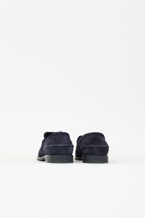 Miu Miu Suede Penny Loafer