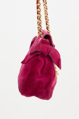 Miu Miu Suede Shoulder Bag