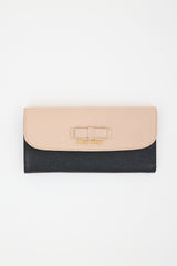 Miu Miu Two Tone Leather Wallet