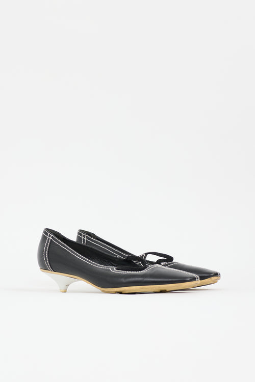 Miu Miu Vintage Leather Pump