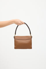 Miu Miu Vintage Leather Buckle Shoulder Bag