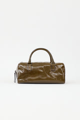 Miu Miu Vintage Patent Boston Bag