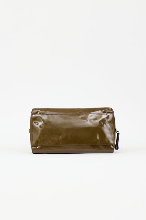 Miu Miu Vintage Patent Boston Bag