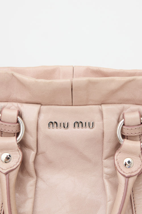Miu Miu Vitello Lux Shoulder Bag