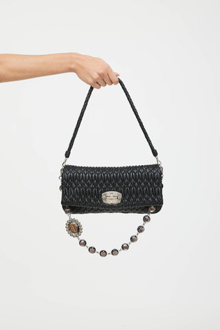 Miu Miu Matelassé Crystal Bag