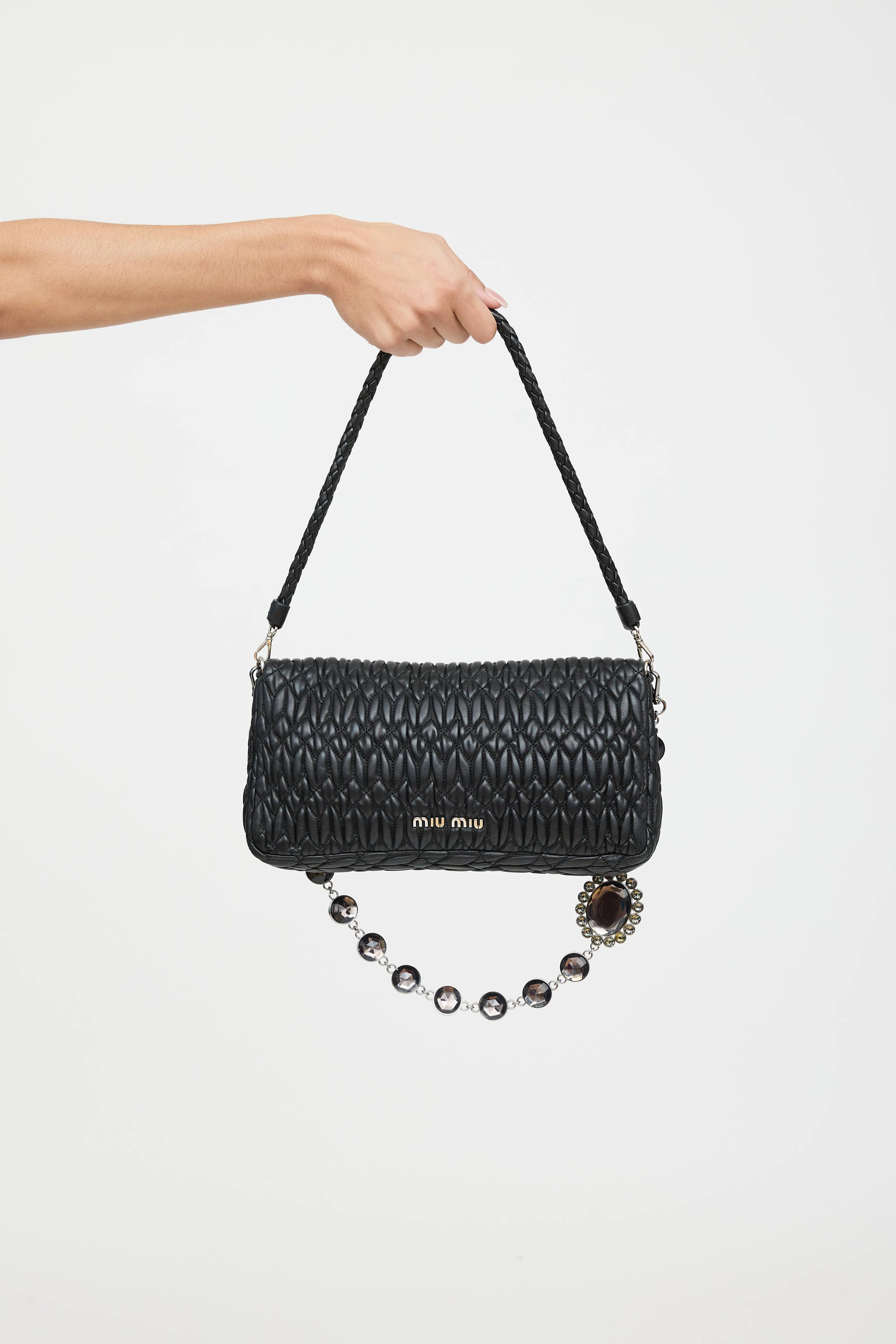 Miu Miu // Matelassé Crystal Bag – VSP Consignment