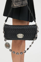 Miu Miu Matelassé Crystal Bag