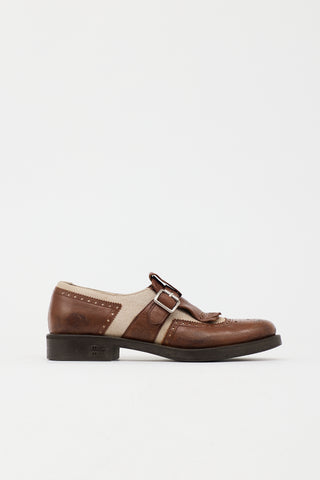 Miu Miu x Church's Leather  Oxford
